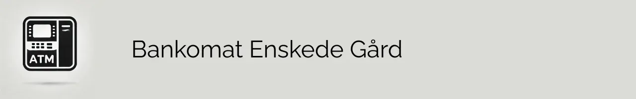 Bankomat Enskede Gård